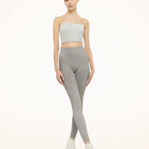 Wolford - Fading Shine Leggings, Frau, titanium shine, Größe: XS