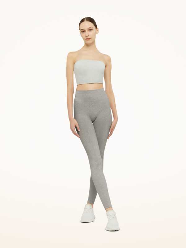 Wolford - Fading Shine Leggings, Frau, titanium shine, Größe: XS