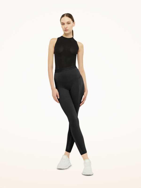 Wolford - Grid Net Leggings, Frau, black, Größe: XS