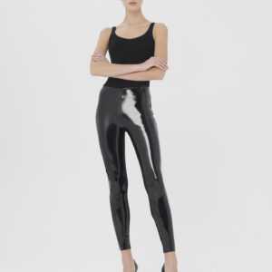 Wolford - Latex Leggings, Frau, black, Größe: 36