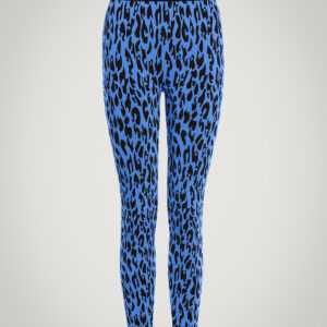 Wolford - Leo Leggings, Frau, dazzling blue/black, Größe: L