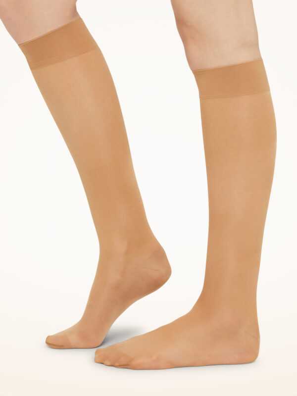 Wolford - Pure Energy 30 leg vitalizer, Frau, gobi, Größe: L