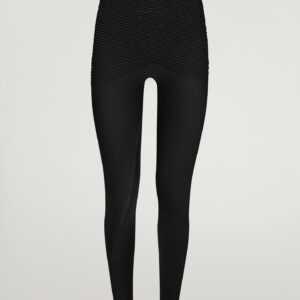 Wolford - Shaping Plisseé Leggings, Frau, black, Größe: L