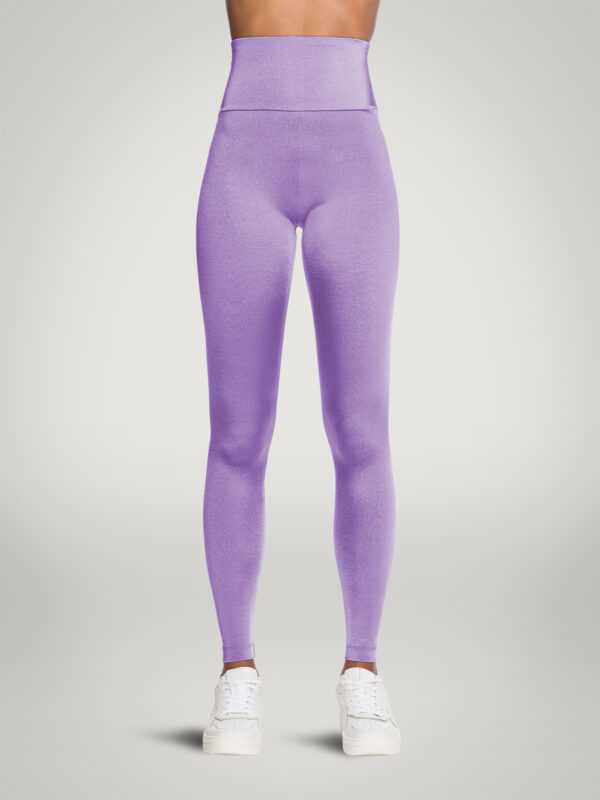 Wolford - The Workout Leggings, Frau, lavender sky, Größe: L