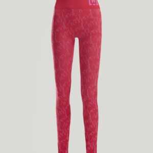 Wolford - W Athleisure Slimming Leggings, Frau, red glow/orchid, Größe: XS