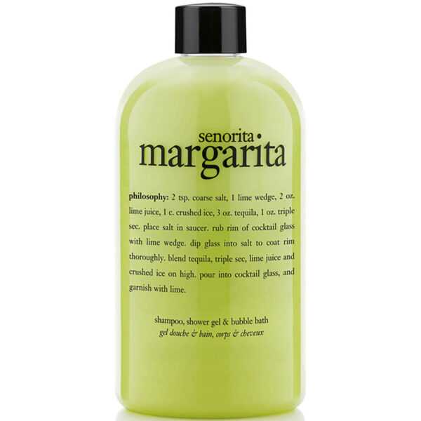 philosophy Senorita Margarita Shampoo, Shower Gel and Bubble Bath