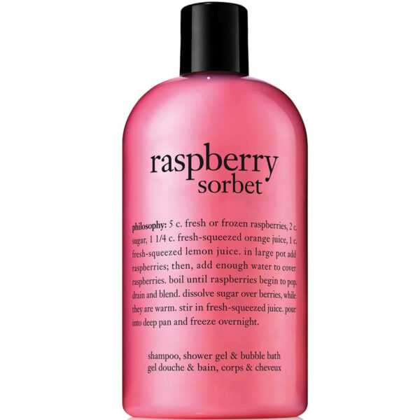 เจลอาบน้ำ philosophy Raspberry Sorbet 480 มล.