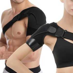 Avisto Rückenbandage linke rechte Schulterstütze Verstellbare Schulterstütze zur Prävention