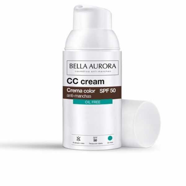 Bella Aurora Tagescreme CC CREAM anti-manchas oil free SPF50 30ml