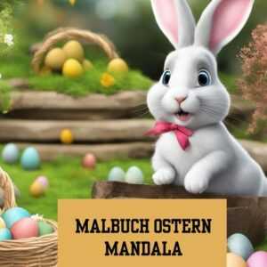 Bilderbuch / Malbuch Ostern Mandala