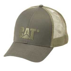 CAT Trucker Cap Logo Mesh oliv-grün