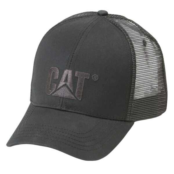 CAT Trucker Cap Logo Mesh schwarz