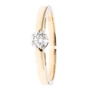 CM Private Diamonds Brillant-Ring, 0,50 ct.,SI, IGI Zert., Gold 585 19 Gold 585