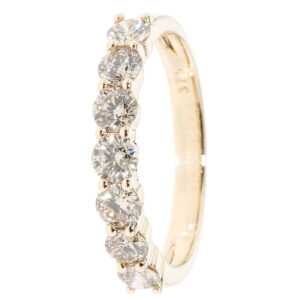 CM Private Diamonds Rivière-Ring, Brillant, champagnerfarben, Gold 375 20 Gold 375