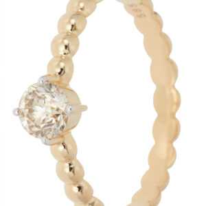 CM Private Diamonds Solitär-Ring, Argyle-Brillant, 0,50 ct. 19 Gelbgold 585