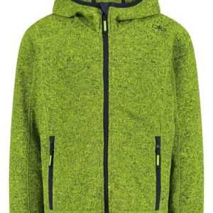 CMP Strickjacke CMP Jungen Strickfleecejacke mit Kapuze 3H60844 li