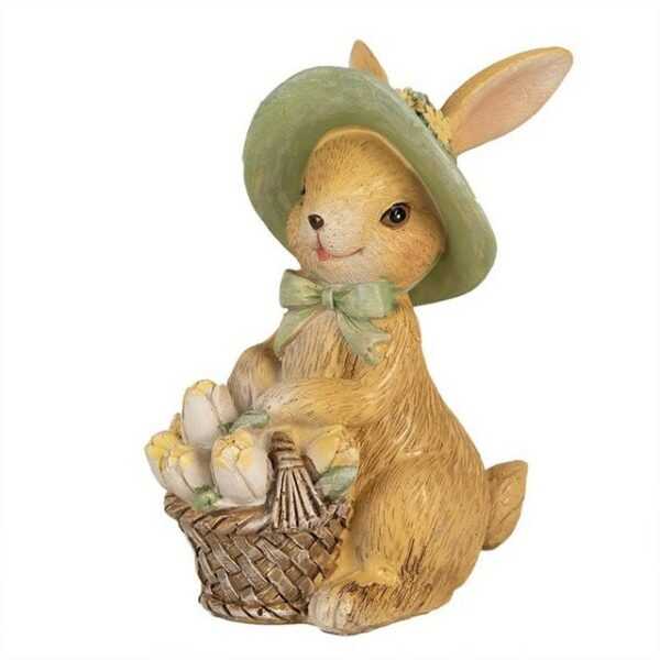 Caldine Dekofigur Figur Kaninchen 11cm Ostern Osterhase Deko