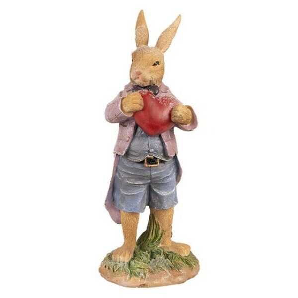 Caldine Dekofigur Figur Kaninchen 20cm Ostern Osterhase Deko