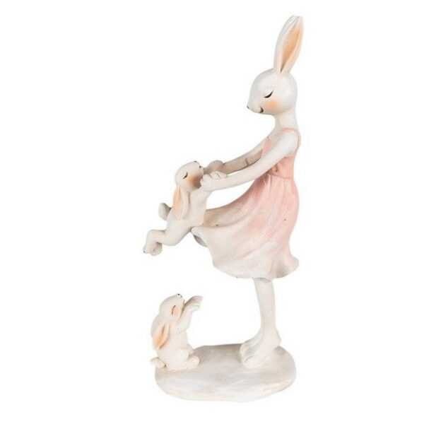 Caldine Dekofigur Figur Kaninchen 22cm Ostern Osterhase Deko