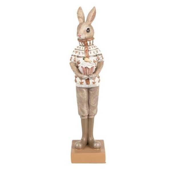 Caldine Dekofigur Figur Kaninchen 28cm Ostern Osterhase Deko