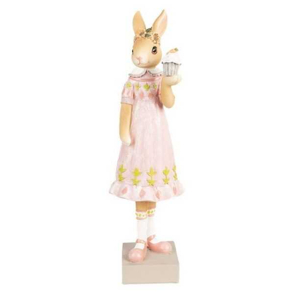 Caldine Dekofigur Figur Kaninchen 28cm Ostern Osterhase Deko