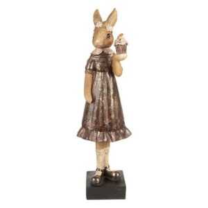 Caldine Dekofigur Figur Kaninchen 28cm Ostern Osterhase Deko