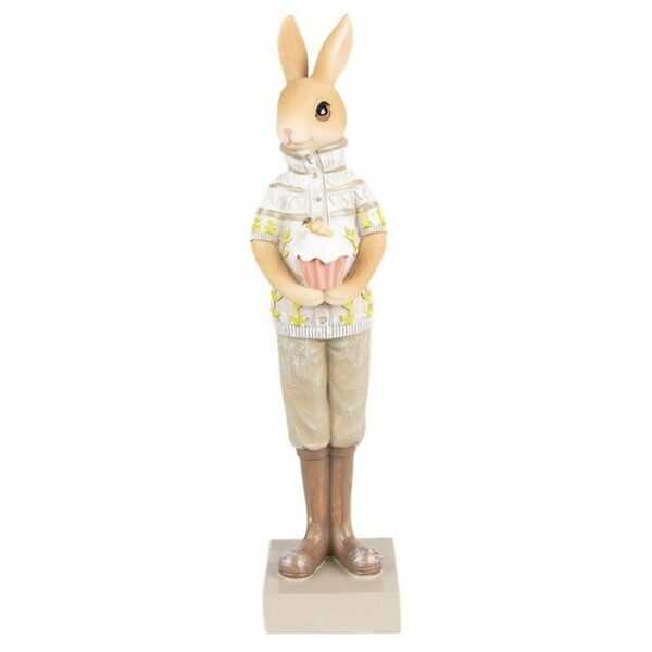 Caldine Dekofigur Figur Kaninchen 28cm Ostern Osterhase Deko