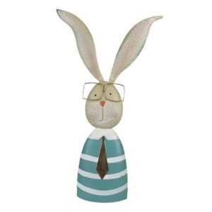 Caldine Dekofigur Figur Kaninchen 67cm Ostern Osterhase Deko