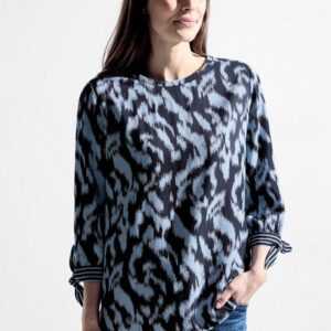 Cecil Druckbluse mit Allover-Print und 3/4 Arm