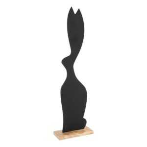EGLO Living Dekoobjekt Amoatsy, Deko Ostern Frühling, Osterhase, Figur aus Holz und Aluminium, 64,5 cm