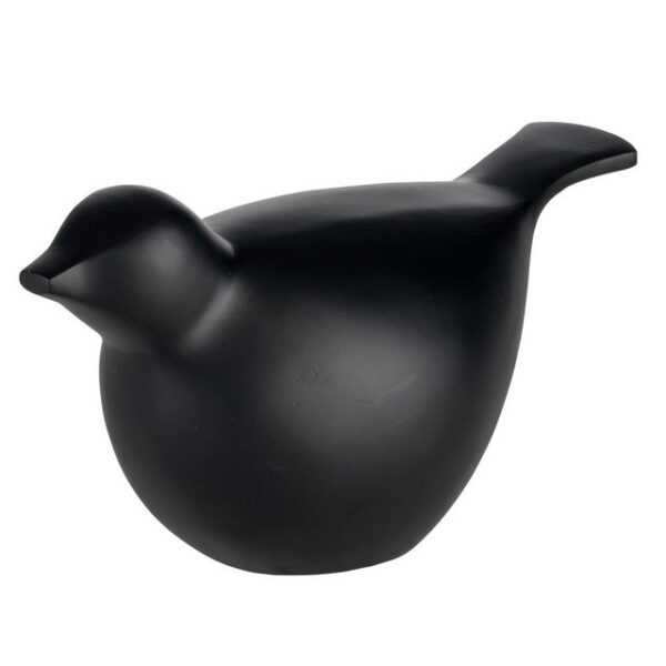 EGLO Living Dekoobjekt Marovato, Hühner Deko Ostern, Osterfigur Aluminium in Schwarz, 27,5 x 14,5 cm