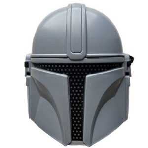 Festivalartikel Verkleidungsmaske Mandalorian Star Wars Helm, Authentisches Design, Ideal für Karneval, (1-tlg)