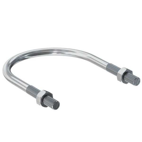 Fischer Befestigungstechnik Rohrschelle Rundstahlbügel 1/2" - 15-21 mm verzinkt, (5-St)