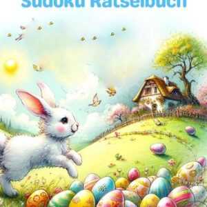 Frohe Ostern - Sudoku Rätselbuch | Ostergeschenk