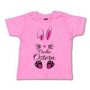 G-graphics T-Shirt Frohe Ostern Baby T-Shirt, mit Spruch / Sprüche / Print / Aufdruck