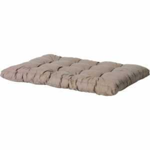 Gartentrends Palettenkissen Basic, in taupe, 50% BW 45% Polyester - 80x10x120cm (BxHxT)