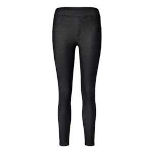 Gefütterte Leggings in Jeansoptik, black denim