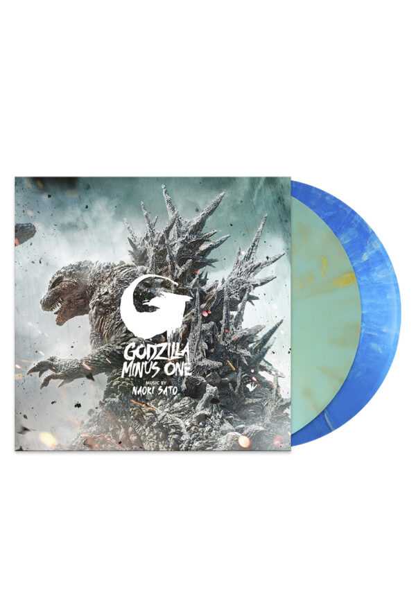 Godzilla - Godzilla Minus One OST (Naoki Sato) Ltd. Green & Blue - Colored 2 Vinyl