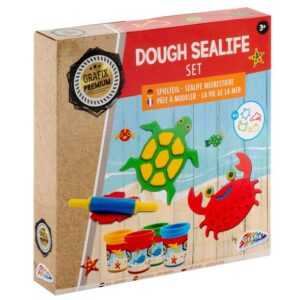 Grafix Kreativset Sealife Knetset, (9-tlg)