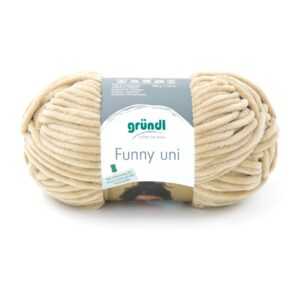 Gründl Wolle Funny uni 100 g beige