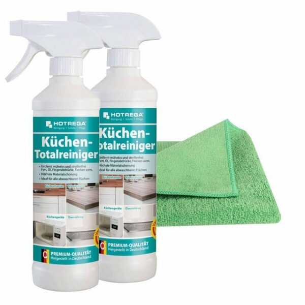 HOTREGA® Küchen Totalreiniger Set 3-teilig Küchenreiniger