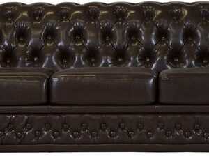 Home affaire Chesterfield-Sofa Rysum, Chesterfield-Optik, in 2 Bezugsqualitäten, 2 Ausf. schnell lieferbar