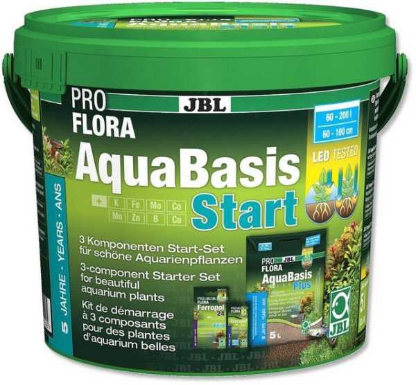 JBL GmbH & Co. KG Aquarien-Substrat JBL ProFlora AquaBasis Start - Grundversorgung für Pflanzen 6 Kg