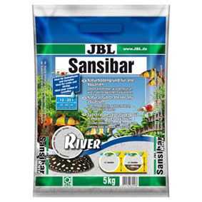 JBL Sansibar RIVER Heller Bodengrund für Aquarien Inhalt: 5 kg