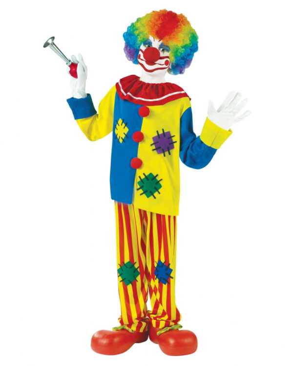 Kinderkostüm Clown Pfiffikus für Fasching & Karneval L