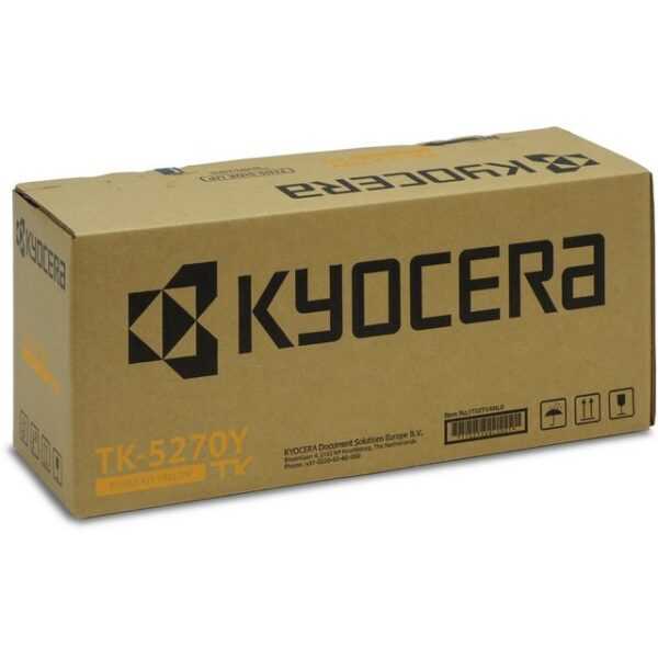 Kyocera Tonerpatrone Toner gelb TK-5270Y