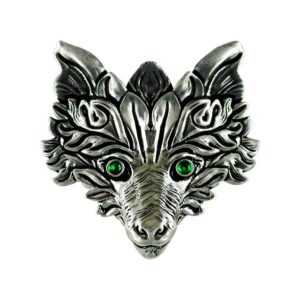 Lazell Historic Amulett Green Fox (1-tlg)