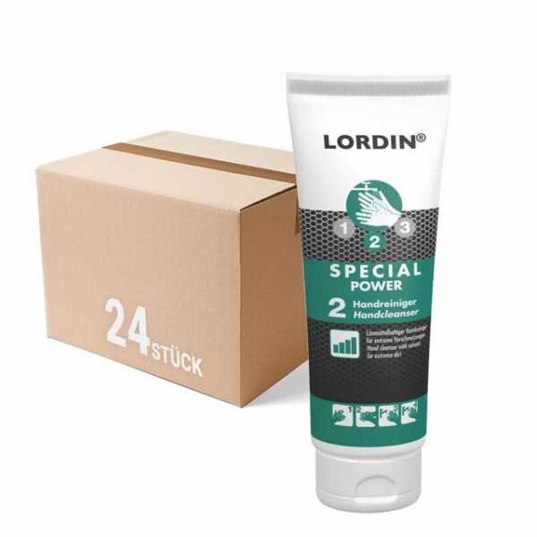 Lordin Handcreme 24x Handwaschpaste SPECIAL POWER ml - für hartnäckigen Verschmutzungen