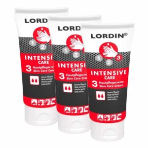 Lordin Körperpflegemittel 3x Hautpflegecreme INTENSIVE CARE, stark beanspruchte & trockene Haut