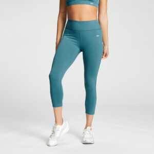 MP Damen 3/4 Power Leggings - Ozeanblau - S